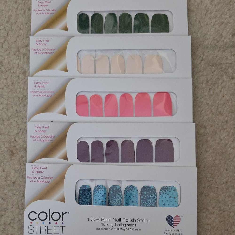 Color Street Vibrant Nail Polish Collection